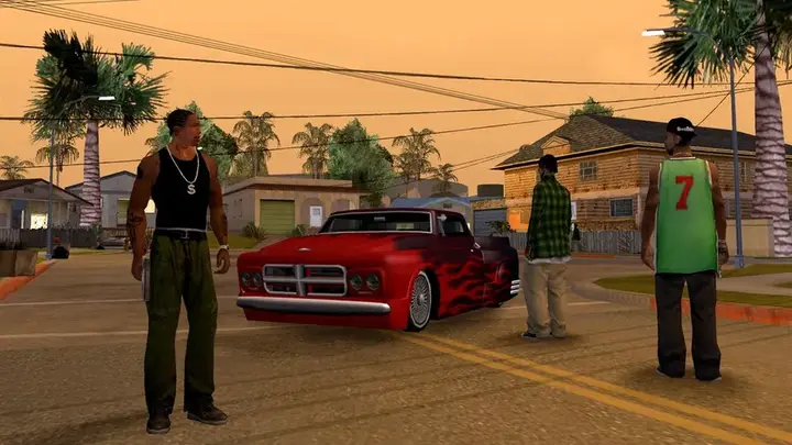 تحميل GTA San Andreas PPSSPP لعبة جاتا سان اندرياس على محاكي PSP