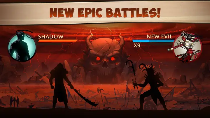 تحميل لعبة Shadow Fight 2 ميديا فاير